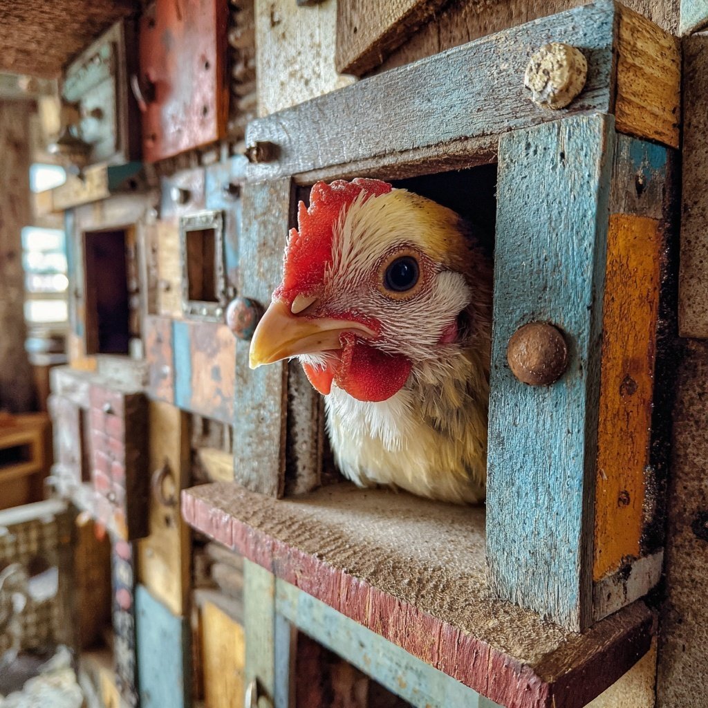 Chicken Run Ideas Using Recycled Materials