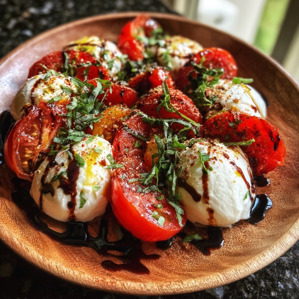 Romantic Tomato Burrata Salad