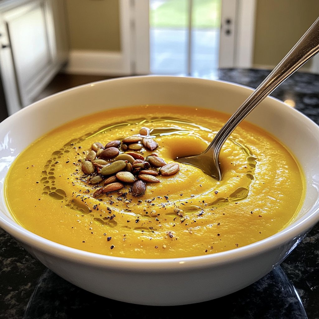 Squash Soup Fall Comfort