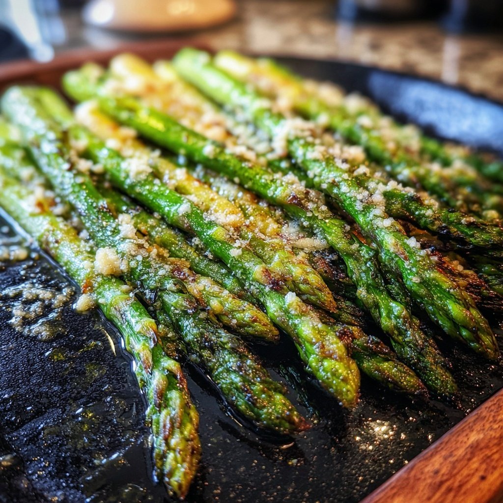 Garlic Parmesan Asparagus
