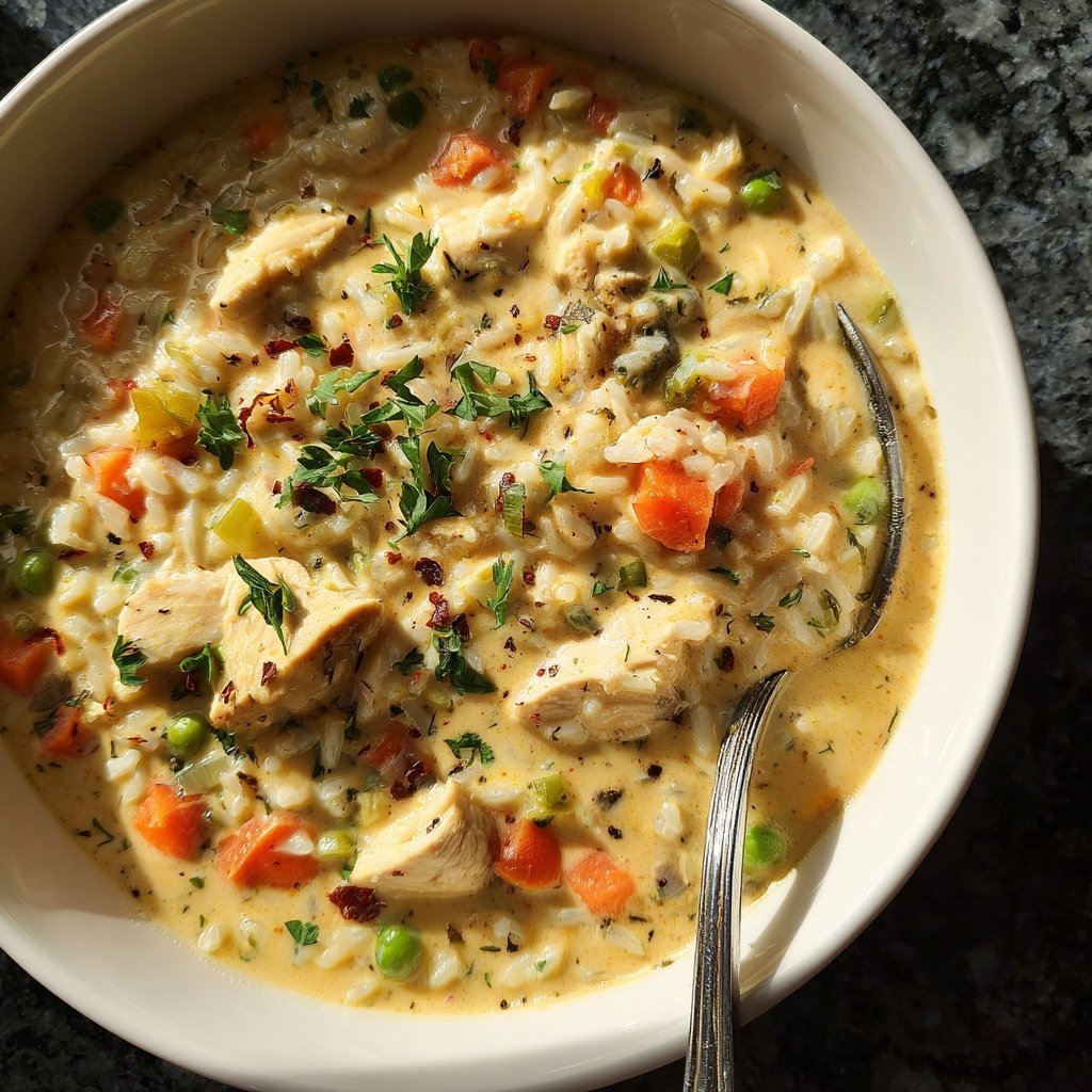 Chicken And Rice Comfort Soup