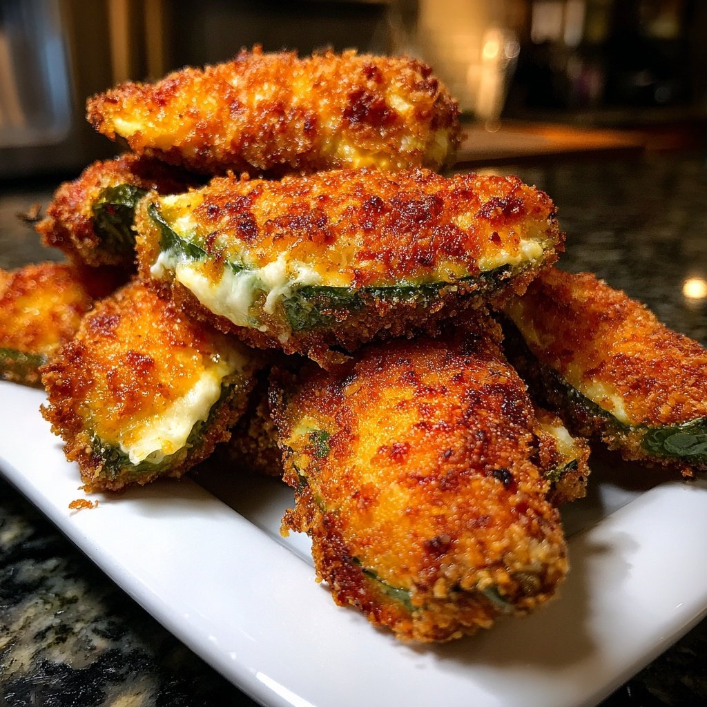 Jalapeno Poppers Baked Crispy