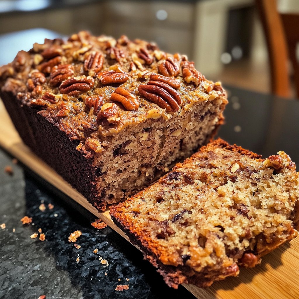 Banana Bread with Pecans Recipe
