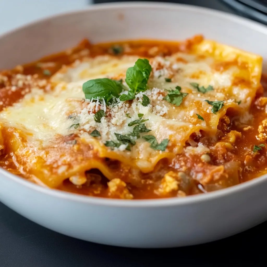 Lasagna Soup