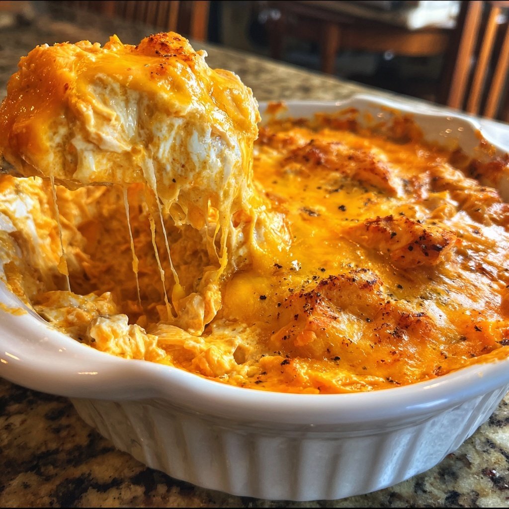 Creamy Buffalo Chicken Dip Recipe