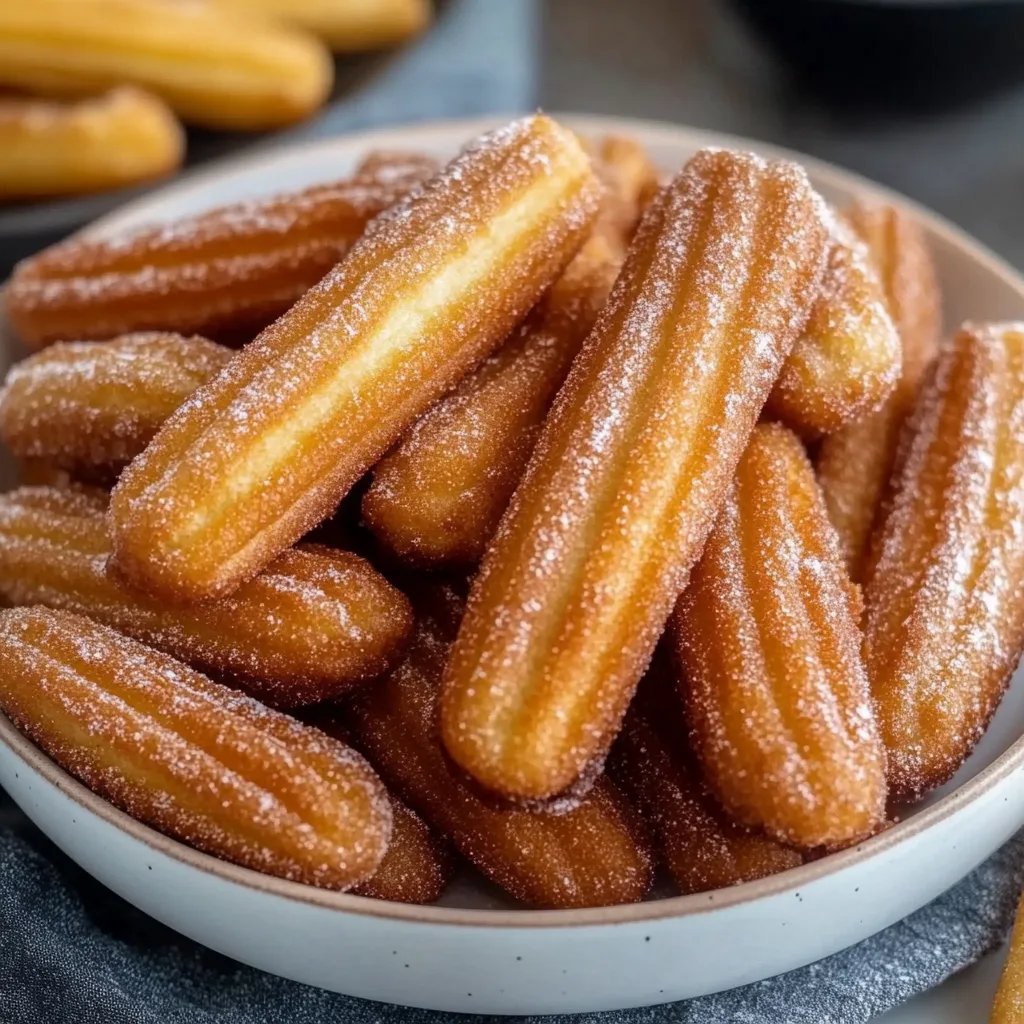 Easy Baked Churro Bites