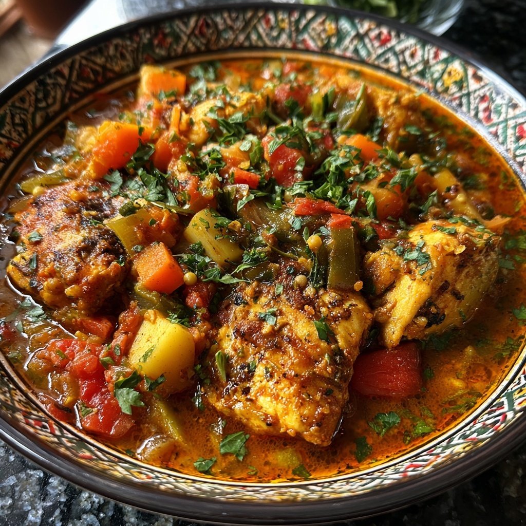 Global Flavors Moroccan Chicken Tagine
