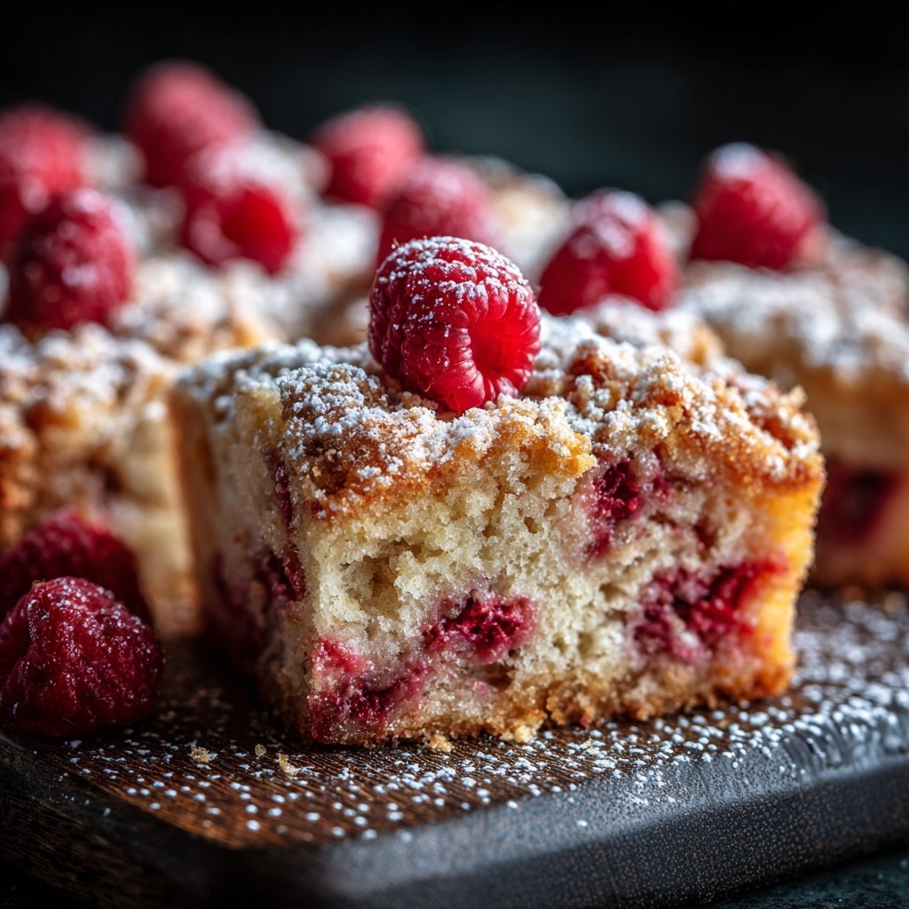 Spring Brunch Raspberry Coffee Cake